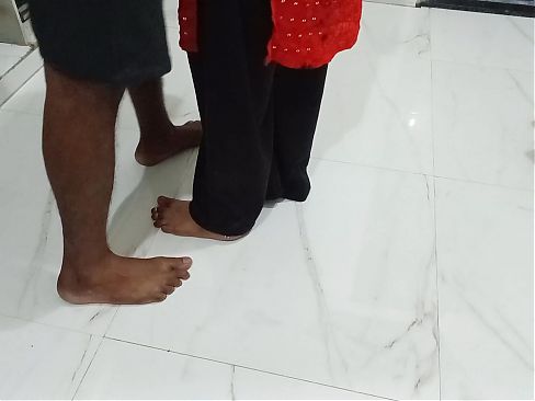 Indian aunty hard sex real Sex Red dress 👗 Doggy style